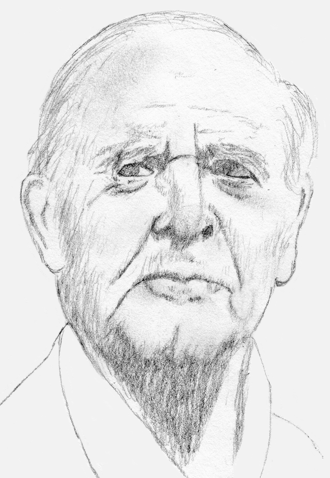 Sketch of John LeCarre